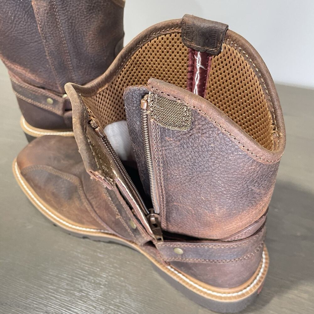 Twisted X Mens Size 9.5 D Boots NEW 8" Tech X Tawney Harness MXTP005 Leather - Picture 12 of 12